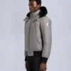 Original Ballistic Shearling Trim Bomber Jacket Original Ballistic Shearling Trim Bomber Jacket