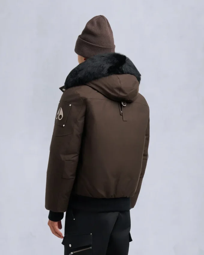 Original Ballistic Shearling Trim Bomber Jacket Original Ballistic Shearling Trim Bomber Jacket