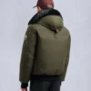 Original Ballistic Shearling Trim Bomber Jacket Original Ballistic Shearling Trim Bomber Jacket