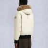 Original Ballistic Shearling Trim Bomber Jacket Original Ballistic Shearling Trim Bomber Jacket