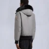 Original Ballistic Shearling Trim Bomber Jacket Original Ballistic Shearling Trim Bomber Jacket