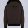 Original Ballistic Shearling Trim Bomber Jacket Original Ballistic Shearling Trim Bomber Jacket