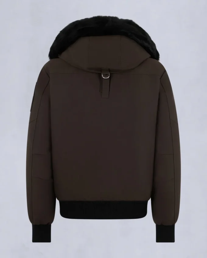 Original Ballistic Shearling Trim Bomber Jacket Original Ballistic Shearling Trim Bomber Jacket