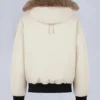 Original Ballistic Shearling Trim Bomber Jacket Original Ballistic Shearling Trim Bomber Jacket