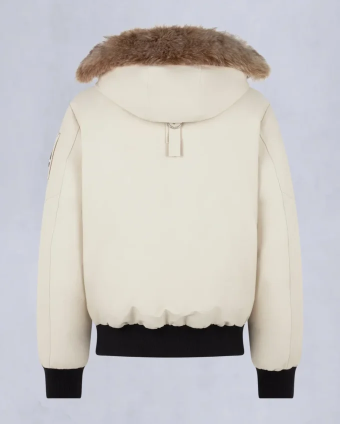 Original Ballistic Shearling Trim Bomber Jacket Original Ballistic Shearling Trim Bomber Jacket