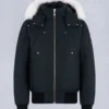 Original Ballistic Shearling Trim Bomber Jacket Original Ballistic Shearling Trim Bomber Jacket