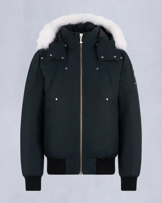 Original Ballistic Shearling Trim Bomber Jacket Original Ballistic Shearling Trim Bomber Jacket