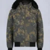 Original Ballistic Shearling Trim Bomber Jacket Original Ballistic Shearling Trim Bomber Jacket