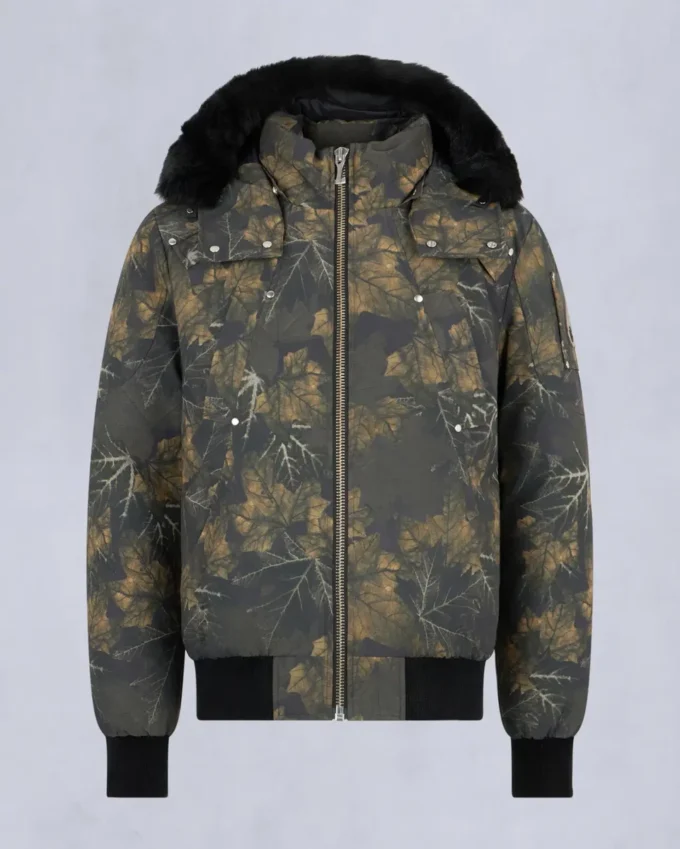 Original Ballistic Shearling Trim Bomber Jacket Original Ballistic Shearling Trim Bomber Jacket
