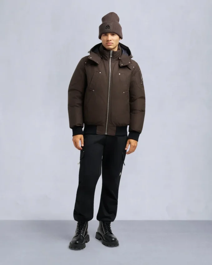 Original Ballistic Shearling Trim Bomber Jacket Original Ballistic Shearling Trim Bomber Jacket