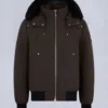 Original Ballistic Shearling Trim Bomber Jacket Original Ballistic Shearling Trim Bomber Jacket