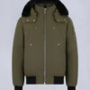 Original Ballistic Shearling Trim Bomber Jacket Original Ballistic Shearling Trim Bomber Jacket