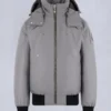 Original Ballistic Shearling Trim Bomber Jacket Original Ballistic Shearling Trim Bomber Jacket
