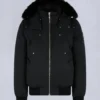 Original Ballistic Shearling Trim Bomber Jacket Original Ballistic Shearling Trim Bomber Jacket