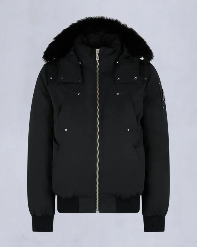 Original Ballistic Shearling Trim Bomber Jacket Original Ballistic Shearling Trim Bomber Jacket