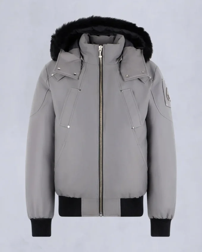 Original Ballistic Shearling Trim Bomber Jacket Original Ballistic Shearling Trim Bomber Jacket
